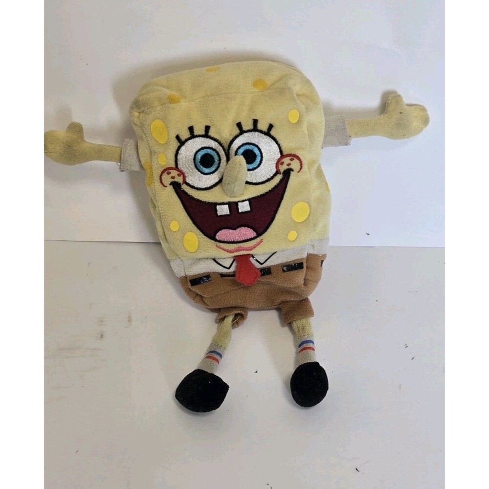 VTG Ty Beanie Baby Spongebob SquarePants Plush 8” Nickelodeon 2013